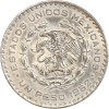 1 Peso Mexique Argent