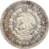 1 Peso Mexique Argent