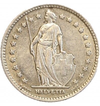 1 Franc Suisse Argent Confederation