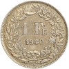 1 Franc Suisse Argent Confederation