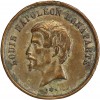 Médaille en Laiton Louis-Napoléon Bonaparte Acclamation du Plébiscite 1851