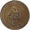 Médaille en Laiton Louis-Napoléon Bonaparte Acclamation du Plébiscite 1851