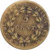 5 Centimes Charles X - Colonies Générales