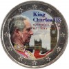 2 Euros Colorisée Couronnement de Charles III