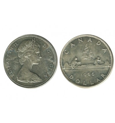 1 Dollar Elisabeth II Canada Argent