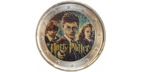 2 Euros Colorisée Harry Potter
