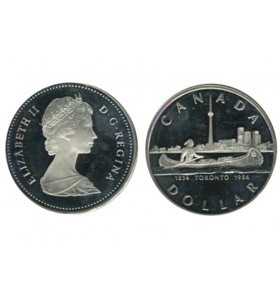 1 Dollar Elisabeth II Canada Argent