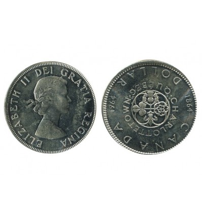 1 Dollar Elisabeth II Canada Argent