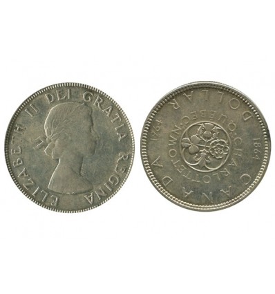 1 Dollar Elisabeth II Canada Argent