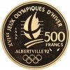 500 Francs Albertville Slalom Moderne / Belle Epoque