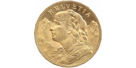 20 Francs Vrenelli - Suisse