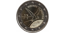 2 Euros Estonie 2023 - Hirondelle