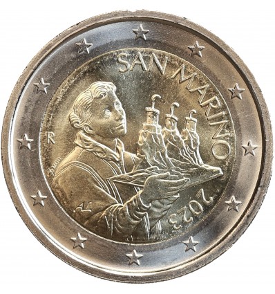 2 Euros Saint Marin 2023 - Nouveau Visuel