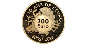 100 Euros Semeuse - 10ème Anniversaire de l'Euro