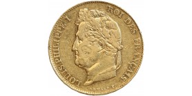 20 Francs Louis-Philippe Ier Tête Laurée