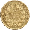 20 Francs Napoléon III Tête Nue