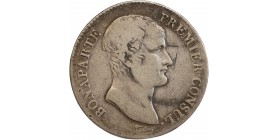 5 Francs Bonaparte 1er Consul Consulat