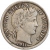 1 Dime Barber - Etats-Unis Argent