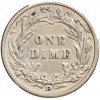 1 Dime Barber - Etats-Unis Argent