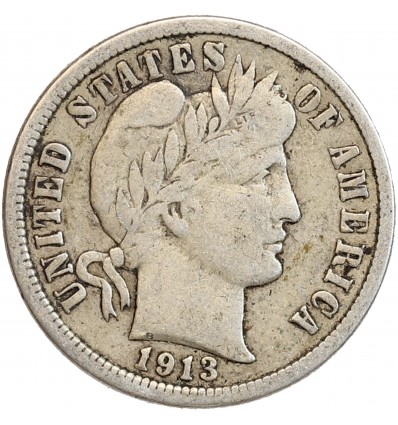 1 Dime Barber - Etats-Unis Argent