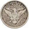 1/4 Dollar Barber - Etats-Unis Argent