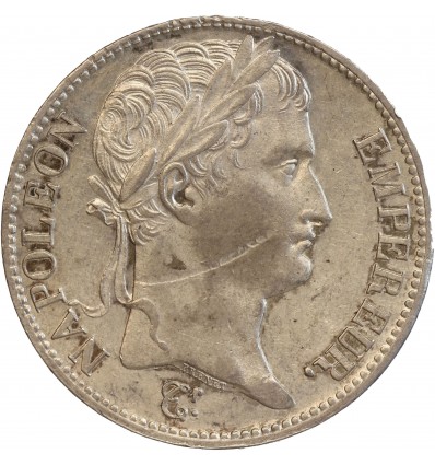 5 Francs Napoléon Ier Tête Laurée Revers Empire