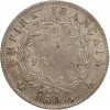 5 Francs Napoléon Ier Tête Laurée Revers Empire