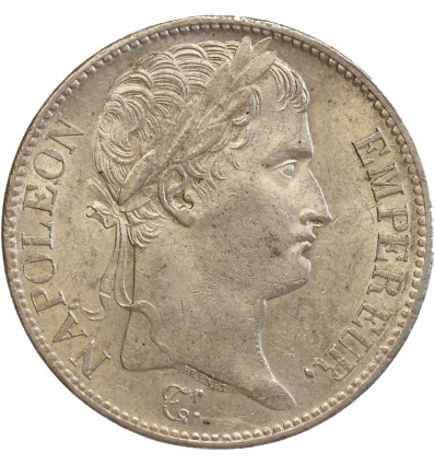 5 Francs Napoléon Ier Tête Laurée Revers Empire