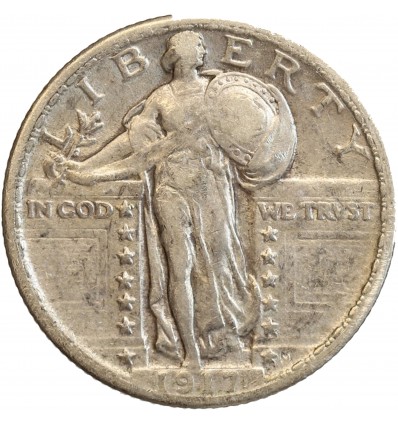 1/4 Dollar Liberté - Etats-Unis Argent