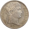 5 Francs Napoléon Ier Tête Laurée Revers Empire