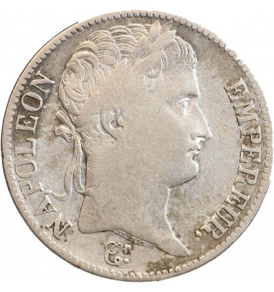 5 Francs Napoléon Ier Tête Laurée Revers Empire