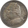 Module de 5 Francs Louis XVIII - Visite de la Monnaie de Lille