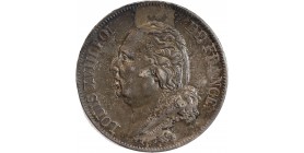 5 Francs Louis XVIII Buste Nu