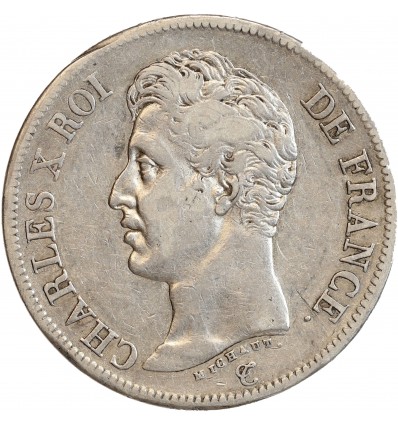 5 Francs Charles X 1er Type