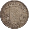 5 Francs Charles X 2ème type