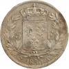 5 Francs Charles X Tranche en Relief