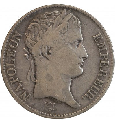 5 Francs Napoléon Ier Tête Laurée Revers République