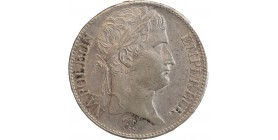 5 Francs Napoléon Ier Tête Laurée Revers Empire