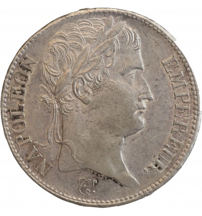 5 Francs Napoléon Ier Tête Laurée Revers Empire