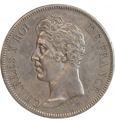 5 Francs Charles X 1er type