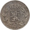5 Francs Léopold I Tête Nue - Belgique Argent