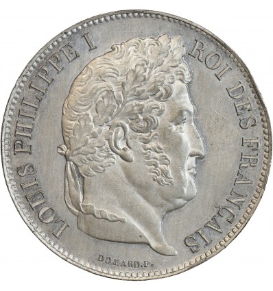 Epreuve de 5 Francs Louis-Philippe Ier Concours 1830/31 par Domard