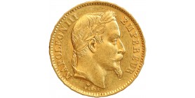 20 Francs Napoléon III Tête Laurée