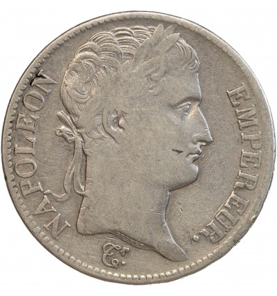 5 Francs Napoléon Ier Tête Laurée Revers République
