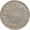 5 Francs Louis-Philippe Ier Tête Nue Tranche En Creux