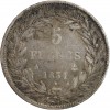 5 Francs Louis-Philippe Ier Tête Nue Tranche En Creux