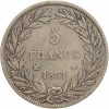 5 Francs Louis-Philippe Ier Tête Nue Tranche En Creux