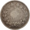 5 Francs Louis-Philippe Ier Tête Laurée Tranche En Creux