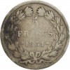 5 Francs Louis-Philippe Ier Tête Laurée Tranche en Creux