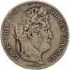 5 Francs Louis-Philippe Ier Tête Laurée Tranche en Relief